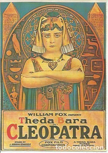 Postales: POSTAL A0698: Theda Bara en Cleopatra - Foto 1