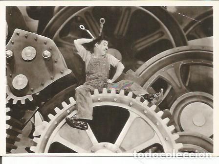 Postales: POSTAL A0867: Charlie Chaplin en Modern Times - NULL