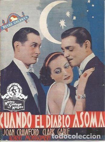 Postais: POSTAL A0793: Cuando el diablo asoma