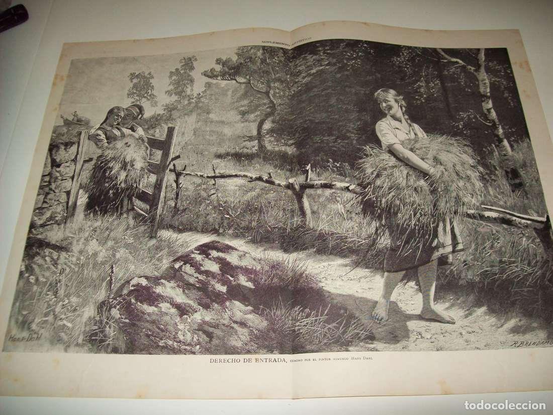 Postkarten: LAMINA ILUSTRACION ARTISTICA 19821: Derecho de entrada, por Hans Dahl - Varios