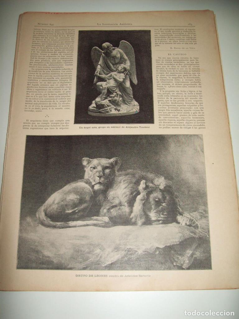 Postkarten: LAMINA ILUSTRACION ARTISTICA 19923: Grupo de leones, por A. Sartorio - Varios