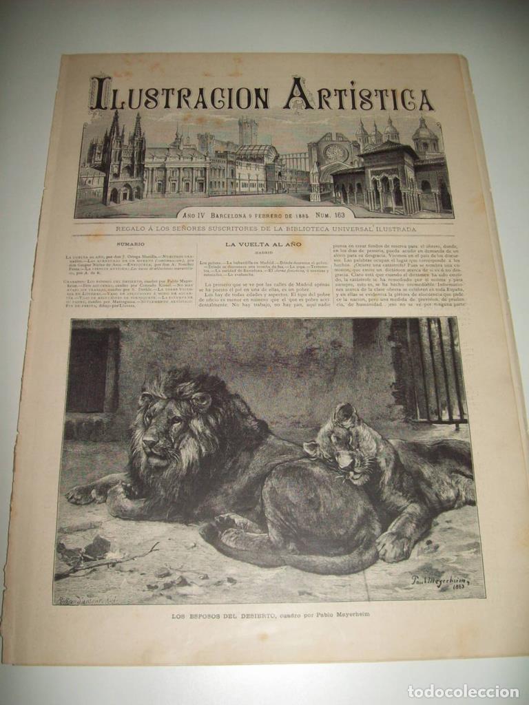 Postales: LAMINA ILUSTRACION ARTISTICA 19655: Los esposos del desierto - Varios