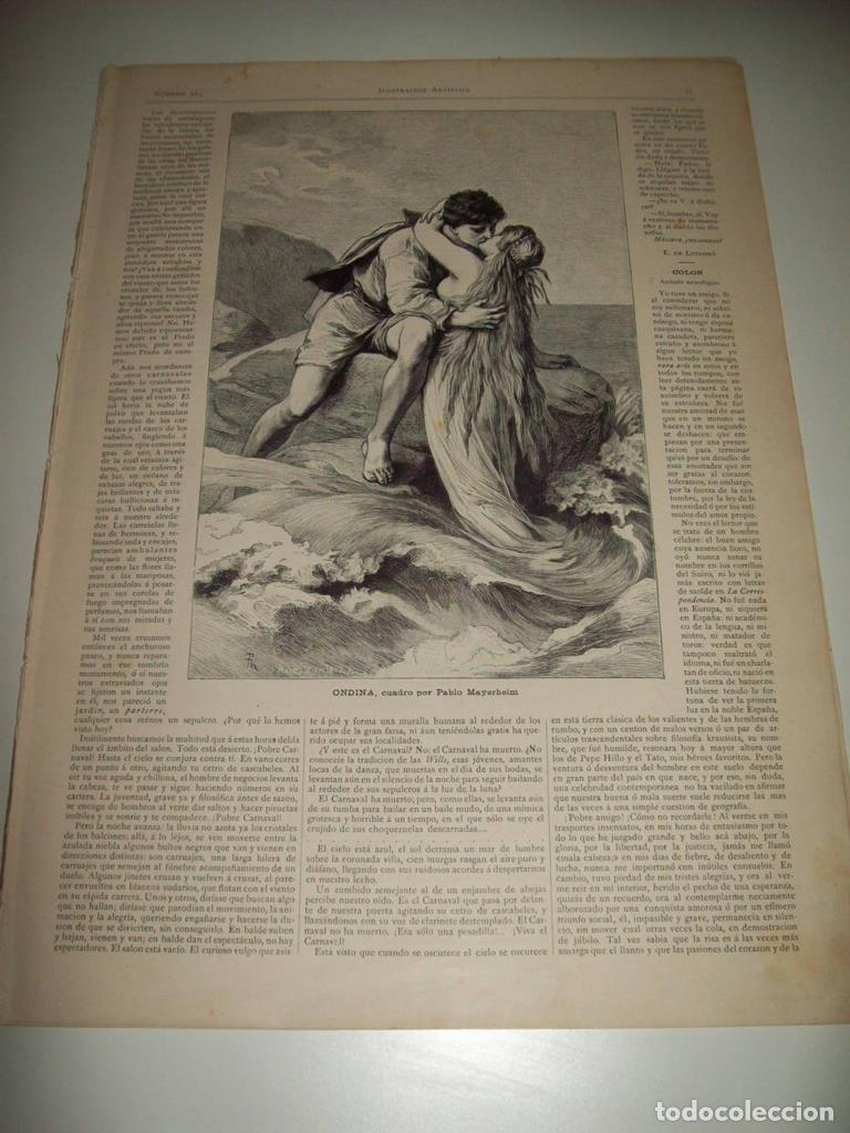 Postales: LAMINA ILUSTRACION ARTISTICA 19663: Ondina, por P. Mayerheim - Varios