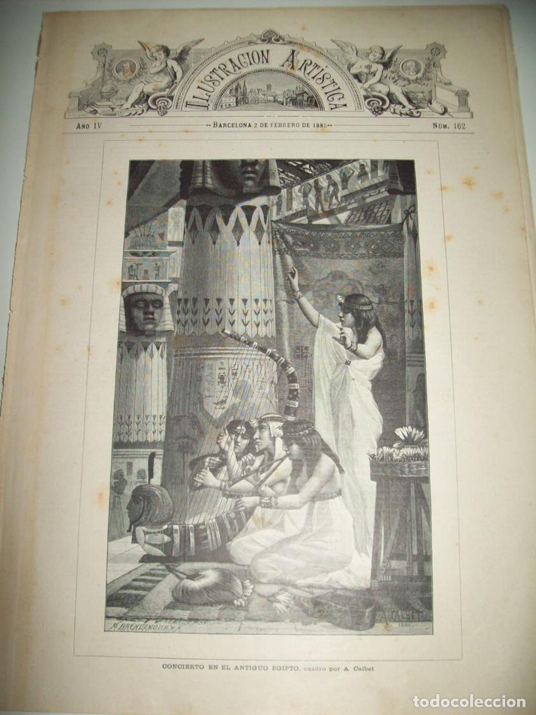 Postales: LAMINA ILUSTRACION ARTISTICA 19651: Concierto en el antiguo Egipto - Varios