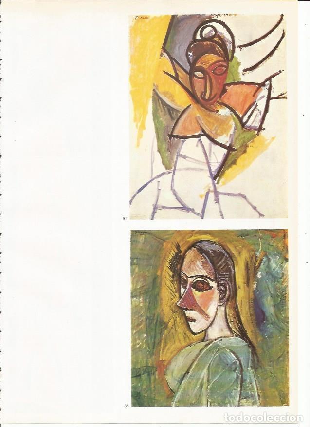 Cartoline: LAMINA 19396: Una de las Se&ntilde;oritas y Busto de una Se&ntilde;orita - Josep Palau i Fabre
