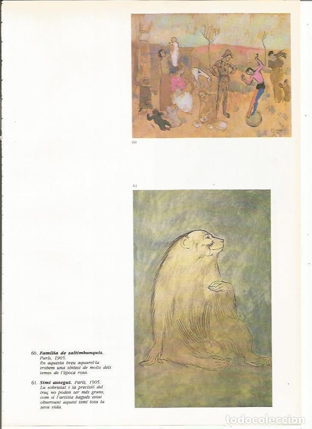 Cartoline: LAMINA 19378: Familia de saltimbanquis y Simio sentado - Josep Palau i Fabre