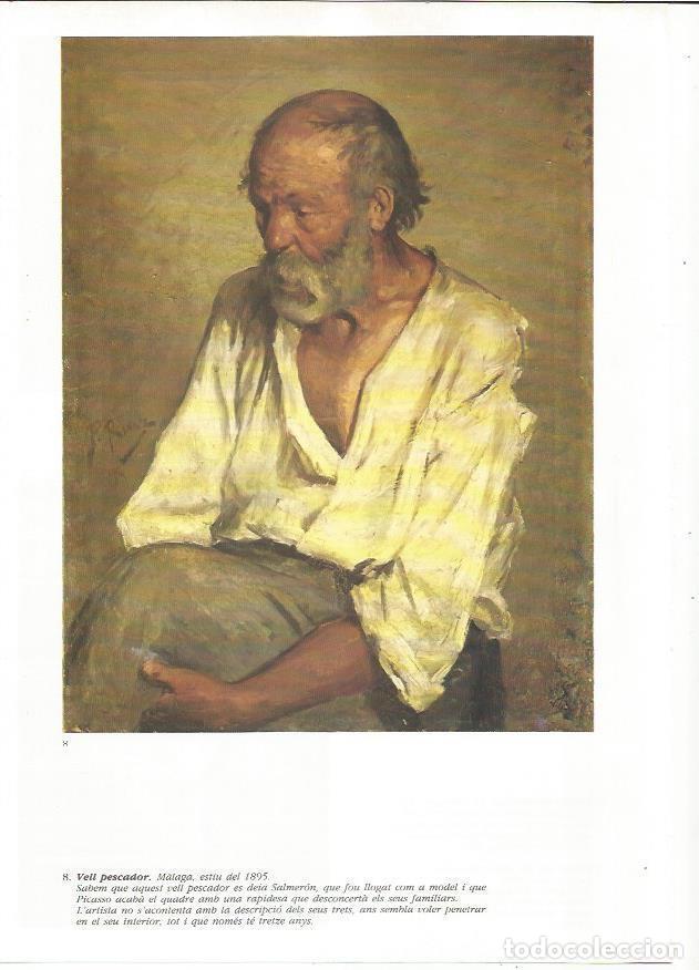 Postkarten: LAMINA 19347: Viejo pescador - Josep Palau i Fabre