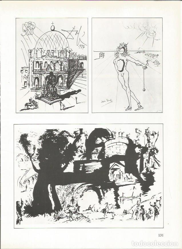 Postales: LAMINA 19318: Varios dibujos para la obra de Josep Pla, Obres de Museu - Varios