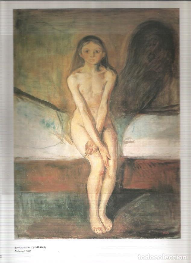 Cartes Postales: LAMINA 19491: Pubertad, por E. Munch - E. Lucie-Smith