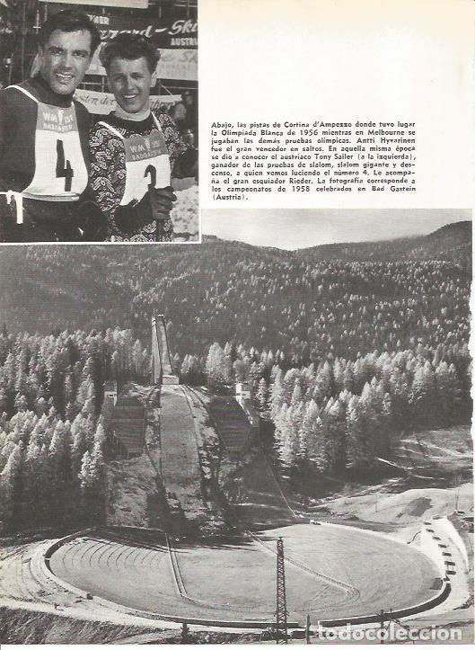 Cartes Postales: LAMINA 19540: Pistas de Cortina d'Ampezzo - Jaime Ministral