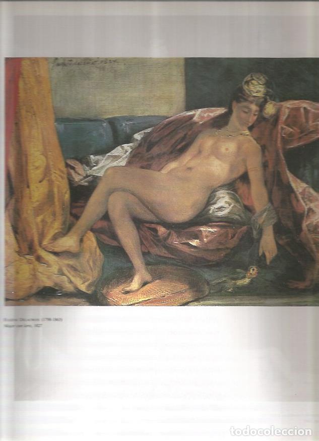 Cartes Postales: LAMINA 19484: Mujer con loro, por Delacroix - E. Lucie-Smith