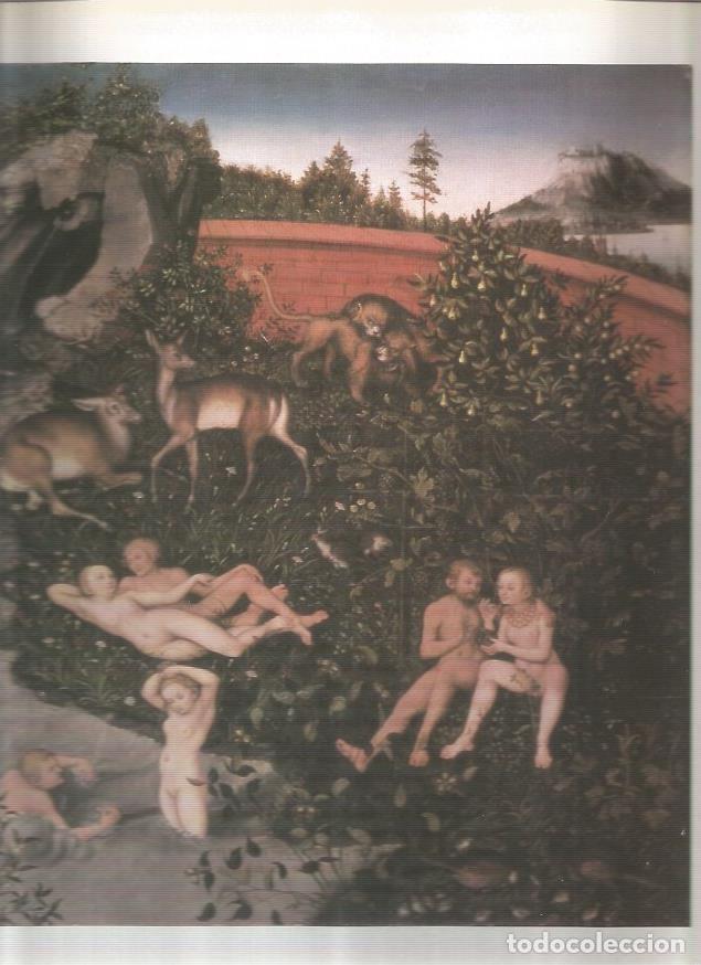 Cartes Postales: LAMINA 19458: Detalle de La edad de oro, por Cranach el Viejo - E. Lucie-Smith