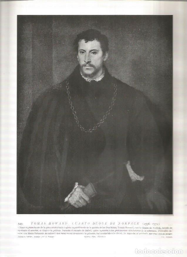 Postales: LAMINA 19064: Thomas Howard, Duque de Norfolk - Varios