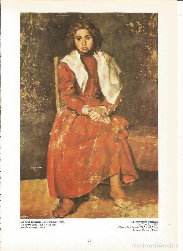 Postkarten: LAMINA 18985: LA muchacha descalza - Alexandre Cirici