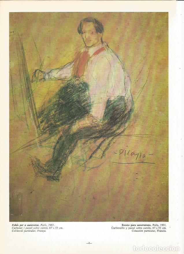 Postales: LAMINA 18975: Boceto para autorretrato - Alexandre Cirici