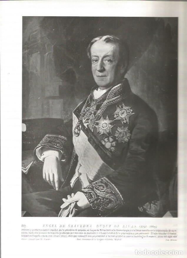 Postkarten: LAMINA 19207: Angel de Saavedra, Duque de Rivas - Varios