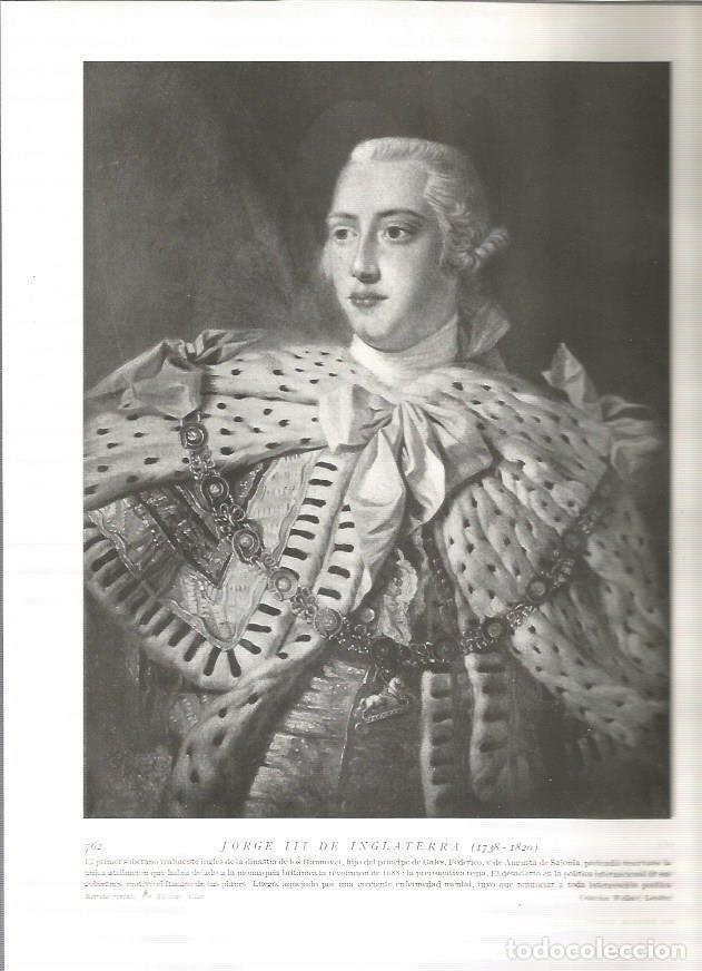 Cartoline: LAMINA 19156: Jorge III de Inglaterra - Varios