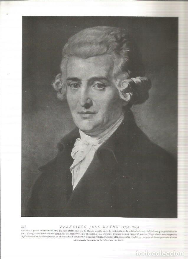 Postales: LAMINA 19144: Haydn - Varios