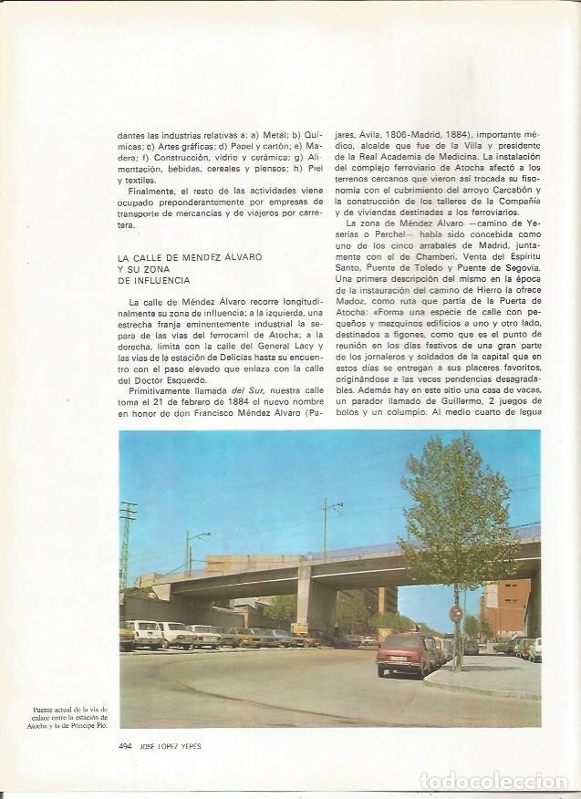 Cartes Postales: LAMINA 20246: Puente entre la estacion de Atocha y la del Principe Pio - VVAA