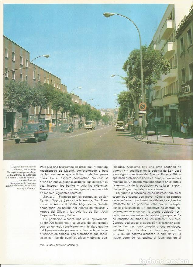 Cartes Postales: LAMINA 20308: Avenida de la Albufera de Madrid - VVAA