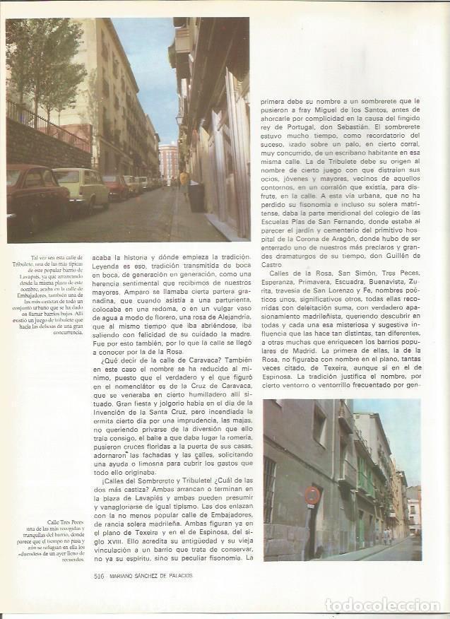 Cartes Postales: LAMINA 20255: Calles de Tribulete y de Tres Peces - VVAA