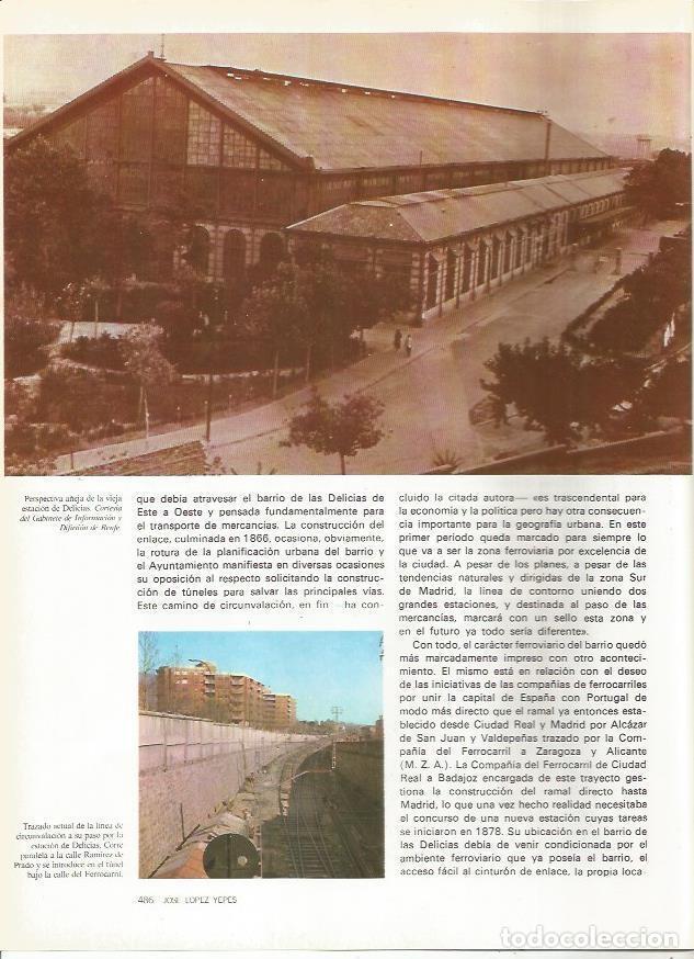 Cartes Postales: LAMINA 20244: Vieja estacion de Delicias - VVAA