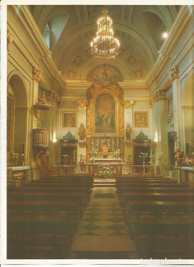 Postcards: LAMINA 20384: Interior de la iglesia del Convento de las Salesas Nuevas - VVAA