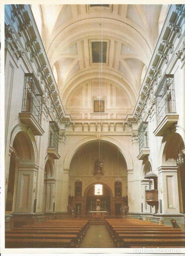 Postcards: LAMINA 20379: Interior de la iglesia de Montserrat de Madrid - VVAA