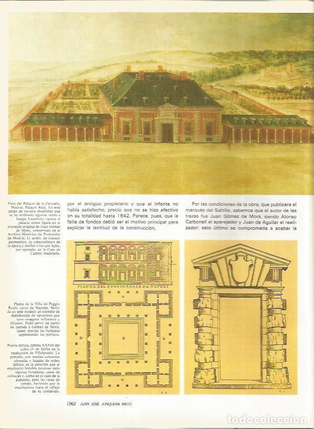 Postcards: LAMINA 20423: Vista de La Zarzuela y planta de la Villa de Poggio Reale - VVAA