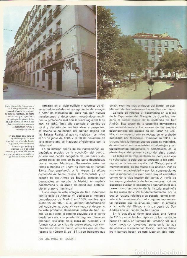 Postcards: LAMINA 20040: Plaza de la Paja de Madrid - VVAA
