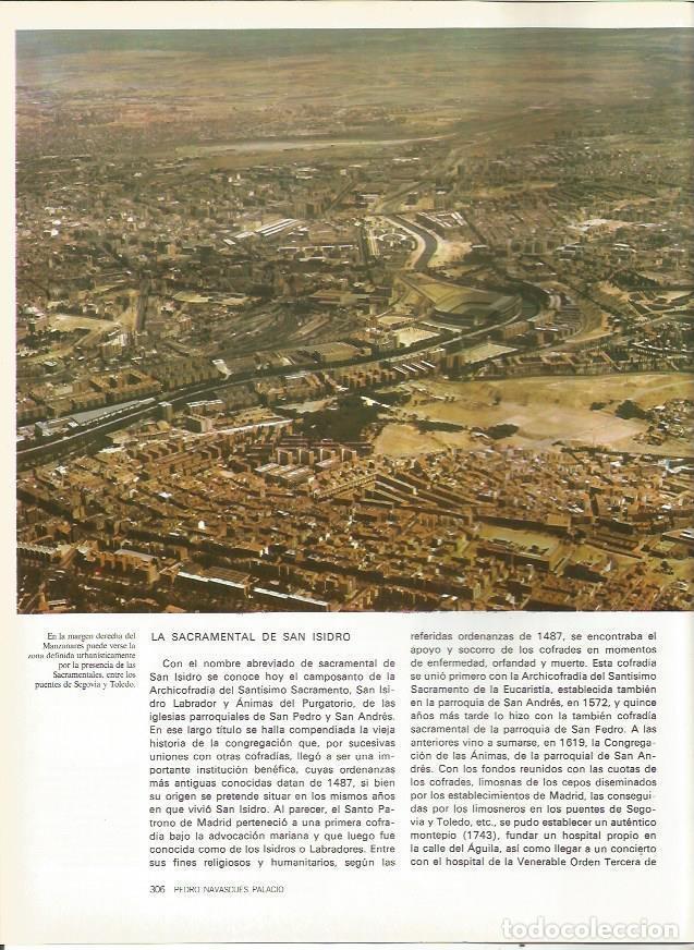 Postales: LAMINA 20060: Vista aerea de parte de Madrid - VVAA