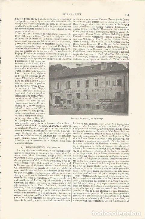 Postais: LAMINA ESPASA 34382: Casa de Mozart en Salzburgo, Austria - Varios