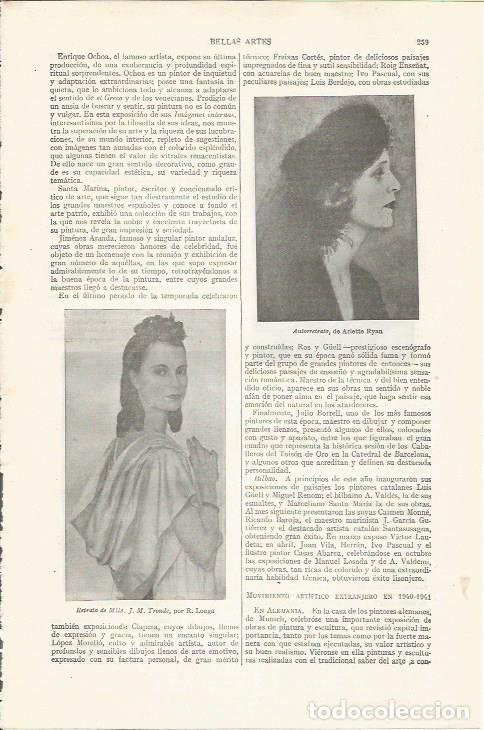 Cartes Postales: LAMINA ESPASA 34388: Autorretrato, por Ariette Ryan - Varios