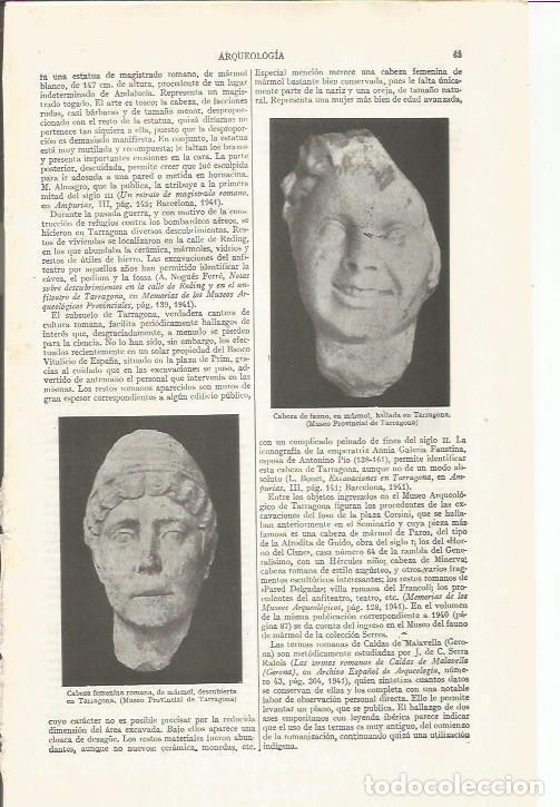 Cartes Postales: LAMINA ESPASA 34357: Cabeza de fauno hallada en Tarragona - Varios