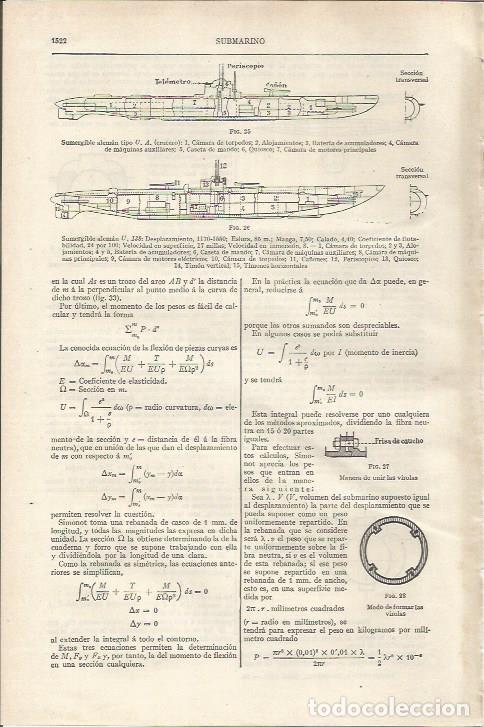 Cartoline: LAMINA ESPASA 34333: Sumergible aleman U,138 - Varios