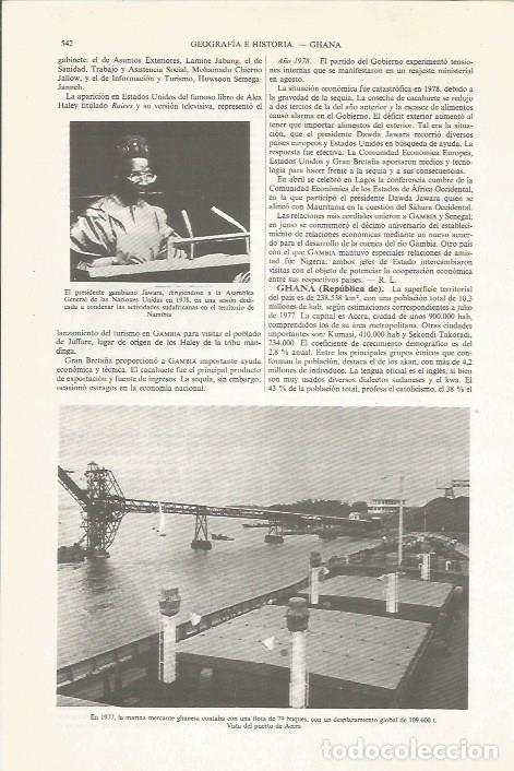 Cartoline: LAMINA ESPASA 34051: Puerto de Accra - Varios