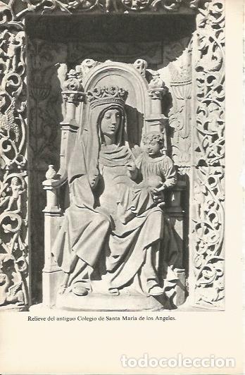 Postkarten: LAMINA 20524: Relieve del antiguo Colegio de Santa Maria de los Angeles - Julian Alvarez Villar