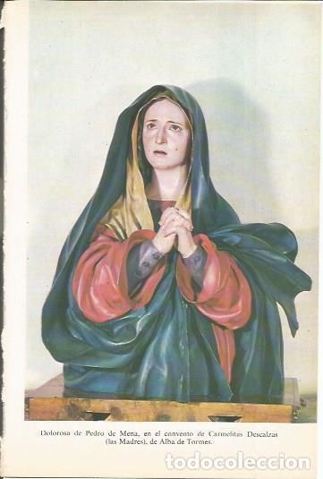 Cartoline: LAMINA 20551: Dolorosa de Pedro de Mena - Julian Alvarez Villar