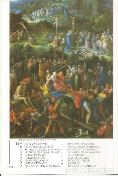 Cartoline: LAMINA 20456: El gran calvario, por Hans Bruegel - Varios