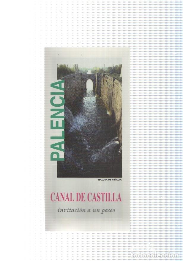 Postcards: Triptico Palencia: Canal de Castilla, invitacion a un paseo - NULL