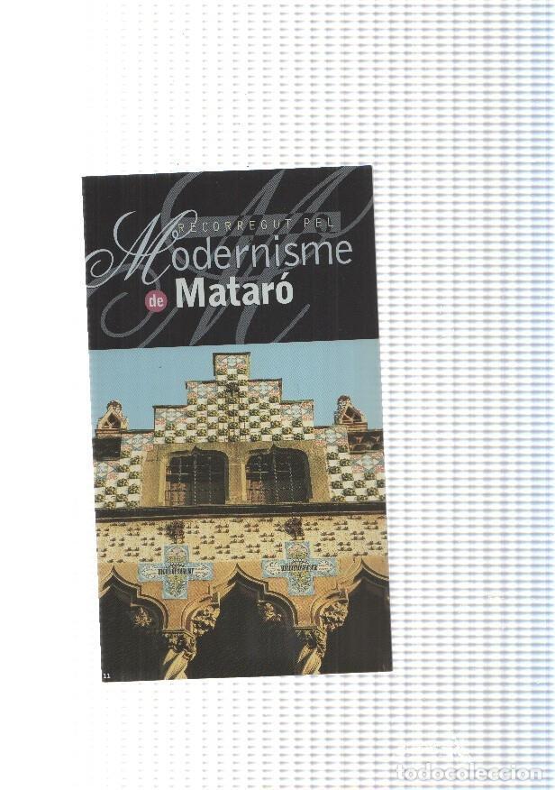 Cartoline: Triptic: Recorregut pel Modernisme de Mataro - Manel Salicru