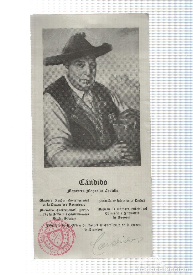 Cartoline: Triptico de Candido, Mesonero Mayor de Castilla - varios