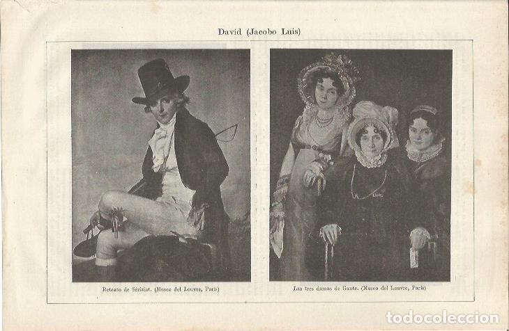 Postkarten: LAMINA ESPASA 34884: Pinturas por Jacobo Luis David - Varios