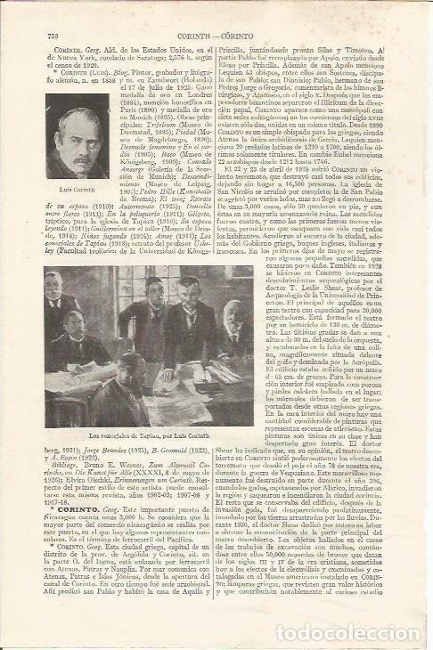 Cartoline: LAMINA ESPASA 34897: Los concejales de Tapiau, por L. Corinth - Varios