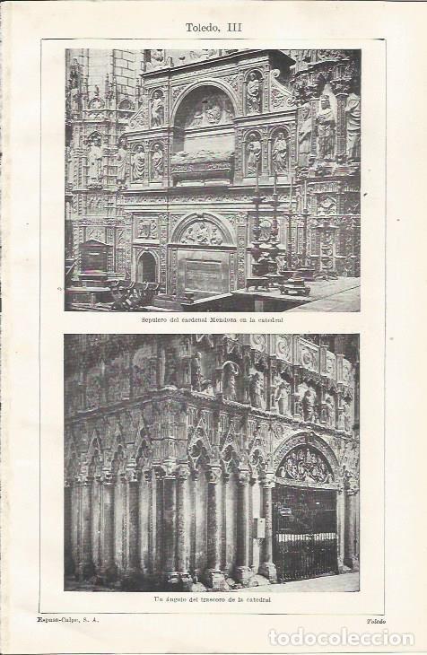 Postcards: LAMINA ESPASA 35072: Sepulcro del Cardenal Mendoza - Varios