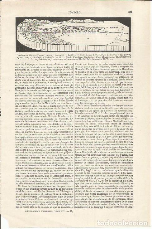 Postcards: LAMINA ESPASA 35100: Tombolo de Montgri - Varios