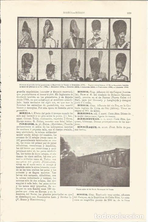 Postales: LAMINA ESPASA 34562: Birretonas de guardia - Varios