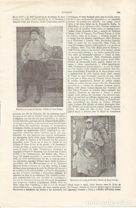 Postales: LAMINA ESPASA 35122: Pescador de la isla de Marken - Varios