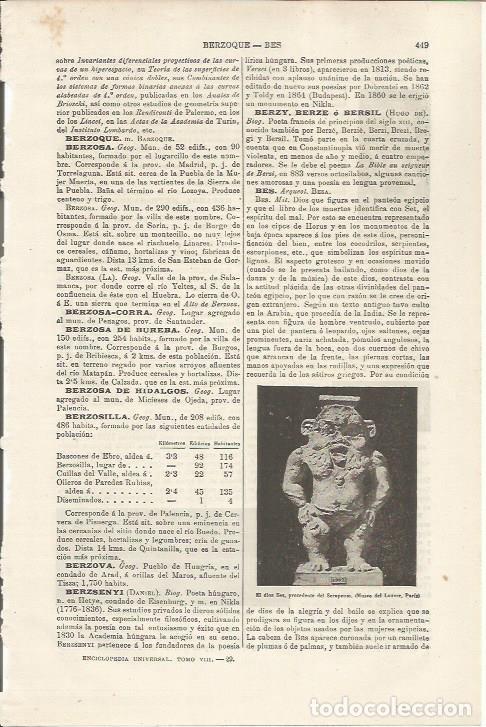 Cartoline: LAMINA ESPASA 34486: El dios Bes - Varios