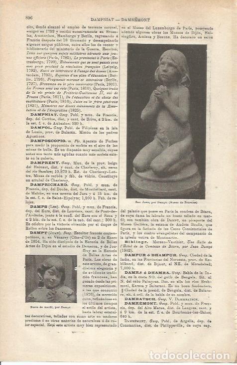 Cartoline: LAMINA ESPASA 34835: San Juan por Dampt - Varios